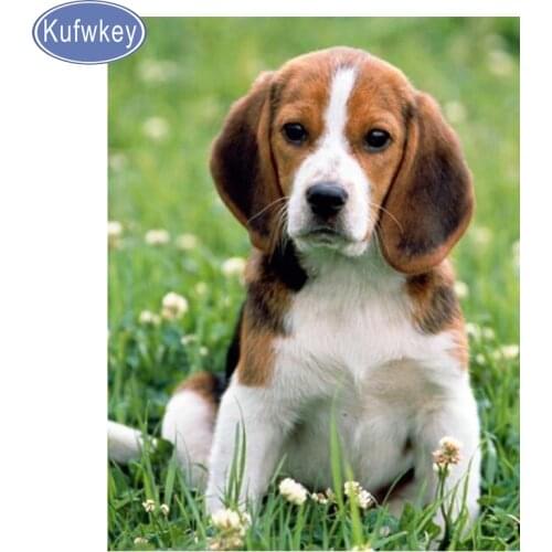 Dog pet animal diamond painting full square dispaly,Cross Stitch,5d Diamond Mosaic kits diy Diamond Embroidery sale Beagle,decor