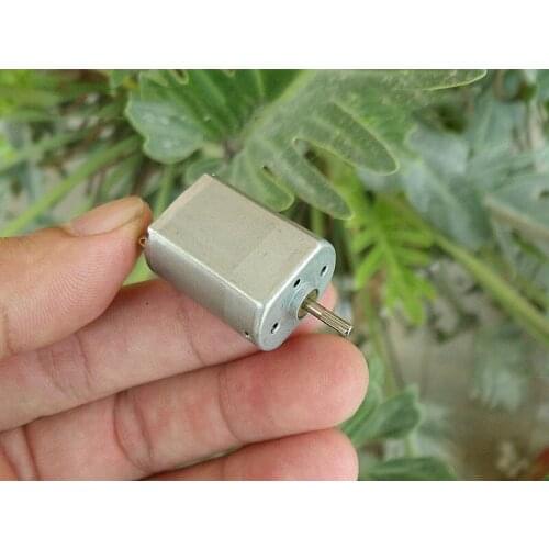 Free Shipping 2 pcs DC12V-24V 15*20mm F130 miniature permanent magnet carbon brush motor for power tools/model toys / DIY, etc