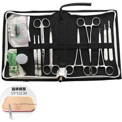 Science/Students 6/8/12/15/20pcs/set Surgical Suture Training Tools Operation Training Instrument Tool Kit