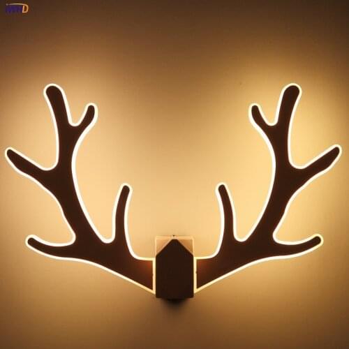 Creative Acrylic Antlers Wall Light Sconce LED Fxitures For Living Room Decoration Nordic Modern Wall Lights Applique Murale