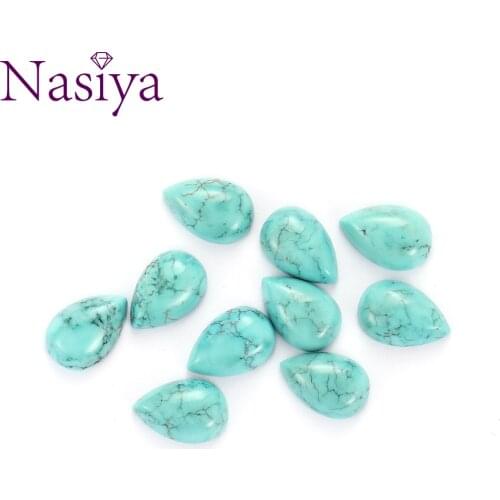 Natural Stone Turquoises Round Beads for Jewelry Making Pick Size Wholesale 1pc