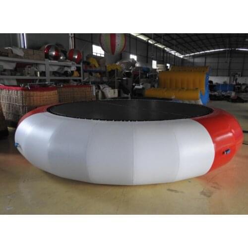 Bouncy circle made of PVC tarpaulin and stretch fabric can been customized in any size