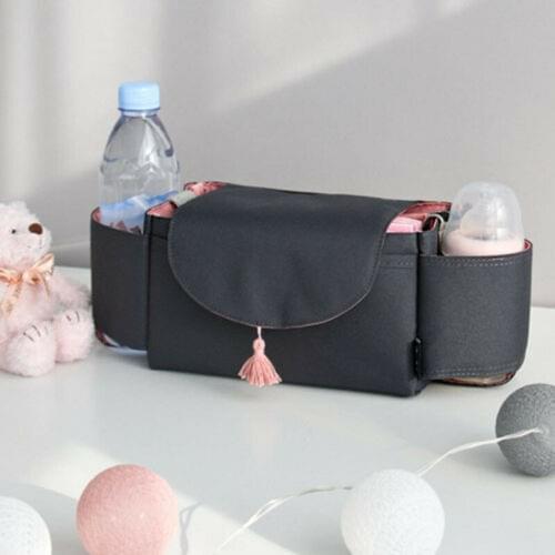 Pudcoco 2020 Universal Buggy Baby Pram Organizer Bottle Holder Baby Stroller Patchwork Accessory Stroller Caddy Storage Bag