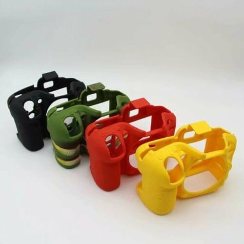 Silicone Rubber Skin case Camera Cover Protector Bag For Nkion D7200 D7100