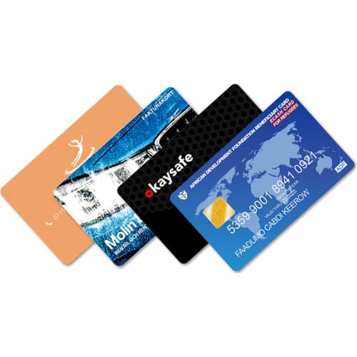 1000Pcs 125KHz RFID TK4100 Chip Cards Customized Printing CMYK CR80 Standard PVC Membership Cards for Access Control