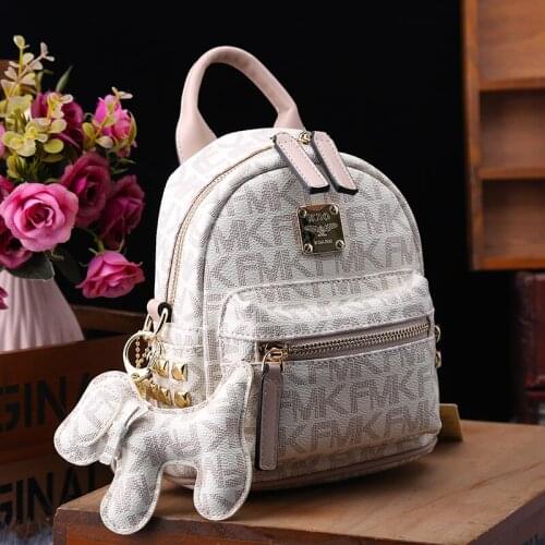 For Women Backpack 2021 New Fashion Printed Genuine Leather Casual Womens Bag Purses and Handbags Luxury Designer Sac Luxe Gg