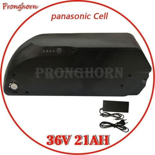 US EU No Tax 36V 20AH Shark Battery pack use Panasonic Cell e Bike Battery 36V 1000W li-ion Battery + 2A charger