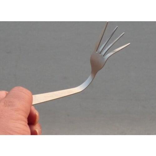 Free shipping Self Bending Fork (upgraded version - Magic , Mentalism Magic Magic Tricks