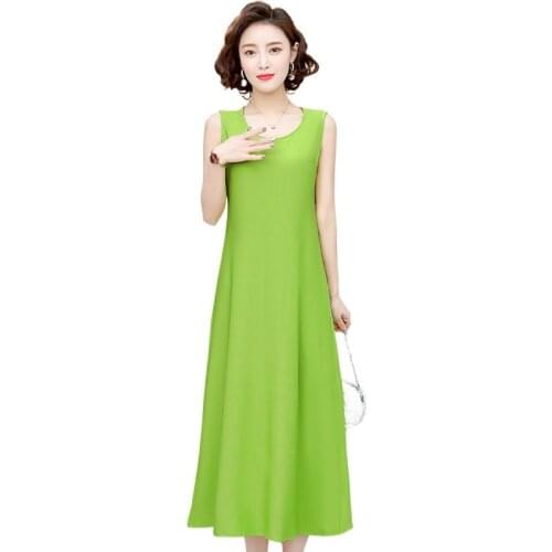 Brieuces Solid Summer Dresses