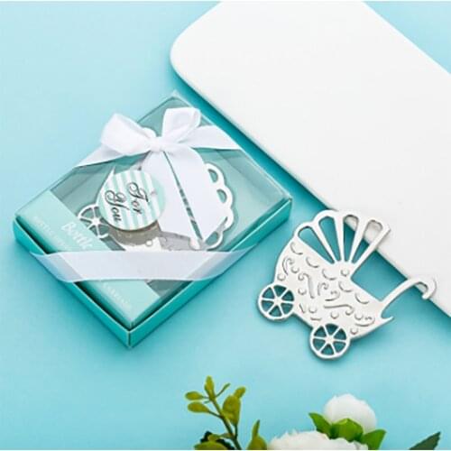Baby Carriage Bottle Opener Gift Souvenir Baby Shower Favors Gifts for Kids Event & Party Supplies