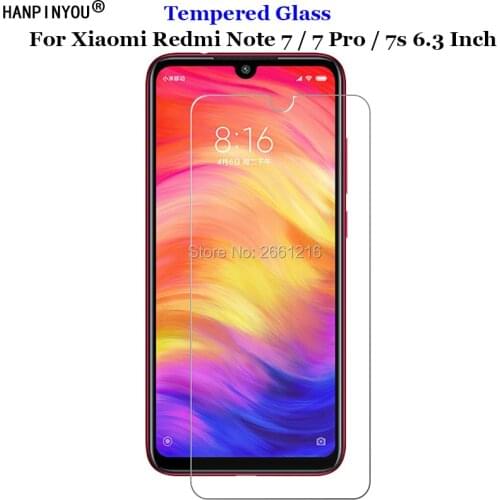 HANPINYOU Screen Protectors For Xiaomi Redmi Note 7S