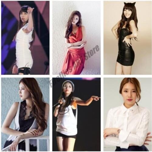 Canvas Painting Bae Ji Soo Korean Star Miss A Wall Art Nordic Posters and Prints Room Decoration Pictures for Living Home Decor