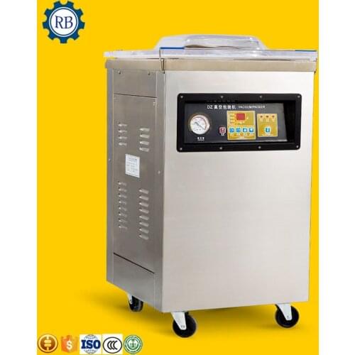 Single chamber vacuum sealing and packing machine food sealer machine sausage sealing machine