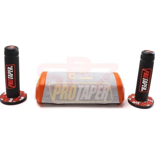 Handle Grips with Pro Taper Handlebar Pad Fat Bar Chest Protector Cross Fit 1-1/8 handle bar motorcycle Dirt bike pit bike