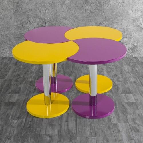 Modern Clover Medium coffee table-Zigon coffee table coffee tables table basse furniture living room table