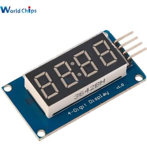 TM1637 LED Display Module 7 Segment 4 Bits Digital Tube With 0.36 Inch Clock Display for Arduino Raspberry PI 3.3V/5V Diy Kit