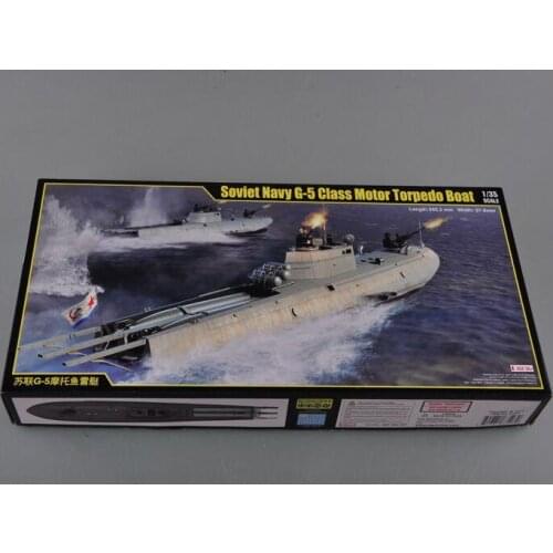 Merit 63503 1/35 Scale Soviet Navy G-5 Class Motor Torp edo Boat Model kit