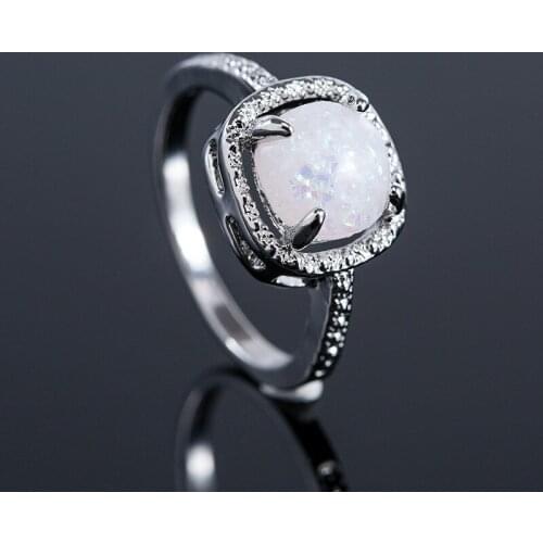 Classic Claw Ingot Womens Silver Plated Rings Womens Fashion Vintage Classic Jewelry Girl Surprise Birthday Gift Jewelry Party