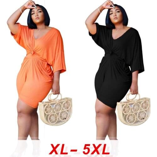 2020 Fall Summer Clothing Plus Size Women Clothing Casual Loose Two Piece,Solid Fold Loose Tops Shorts Womens Sets