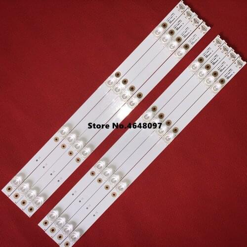 1 lot=8 pieces TCL 49P3 D49A620U B49A81S-UD led backlight for L49P1-UD L49P2-UD 4C-LB4904-HR07J 49HR330M04A2 V3 4 lamps