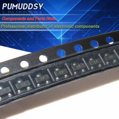 100PCS BC857B SOT SMD BC857 SOT23 3F 0.1A 45V PNP NEW IC