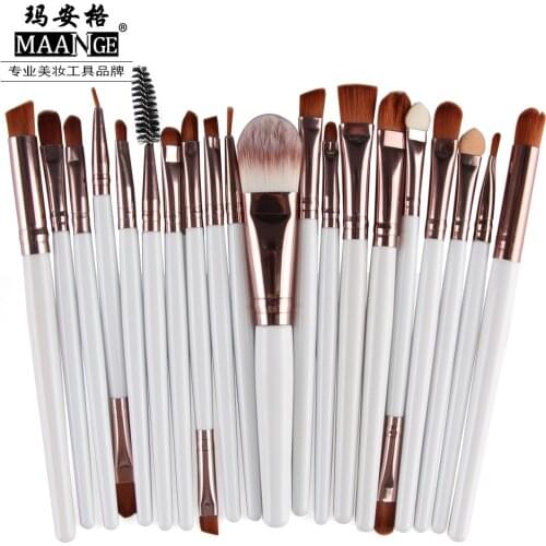 20-12pcs Makeup Brush Set Cosmetict Makeup For Face Make Up Tools Women Beauty Professional Foundation Blush Eyeshadow Consealer