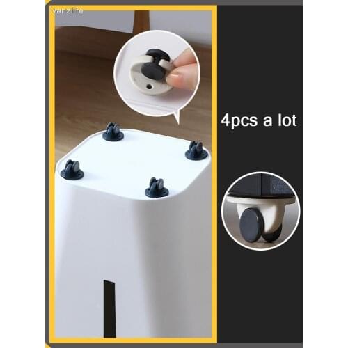 Can be pasted at the bottom of the pulley four pack household bed shelf wheel receive a case sorting box mobile casters