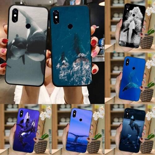 Killer Whale Orca Phone Case For Xiaomi Redmi note 7 8 9 pro 8T 9A 9S Mi Note 10 Lite pro