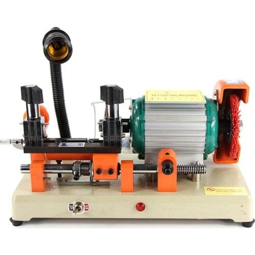 DEFU 2AS 110V/220V Horizontal Key Cutting Machine Car Door House Keys Copy Duplicating Machine Locksmith Tools