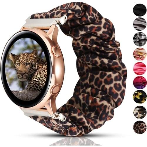 Elastic Watch Strap for Samsung Galaxy Watch 46mm 42mm active2 Band 20mm 22mm for huawei watch gt2 gear s3 frontier Amazfit Bip