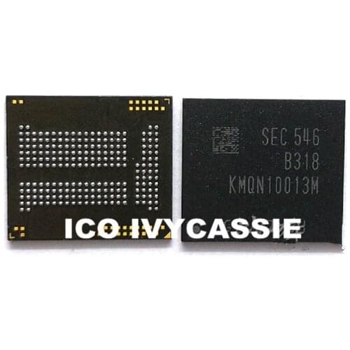 KMQN10013M-B318 eMMC Nand Flash Memory IC BGA chip