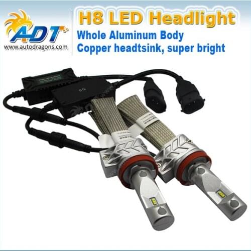G5NS PH H8 led headlight bulb car led headlight conversion kit High Power Auto LED Fog Lights 8000LM DC12-24 V High bright