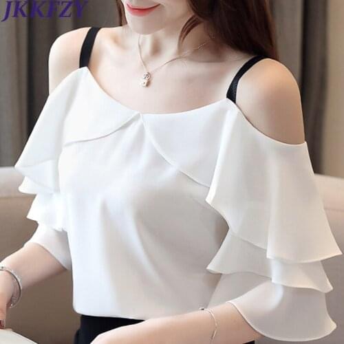 JKKFZY Off Shoulder Blouses