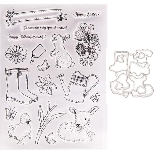 Metal cutting dies cut die and stamp series mold Animal flower Scrapbook paper craft knife mould blade punch stencils