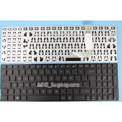 New Czech Slovakian Keyboard for Asus VivoBook R542UA-GQ692T R542UA R542U R542UQ R542UF R542UN Black No Frame