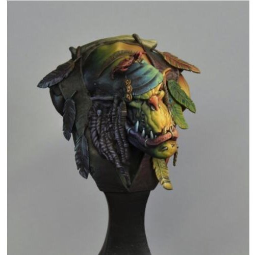 New Unassembled 1/10 THE orc man BUST ancient Resin Kit DIY Toys Unpainted resin model