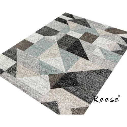 Reese Autumn Thicken Soft Fluffy Geometric Area Rug Plain Comfortable Decor Carpet Living Room Customizable Washable Anti Slip