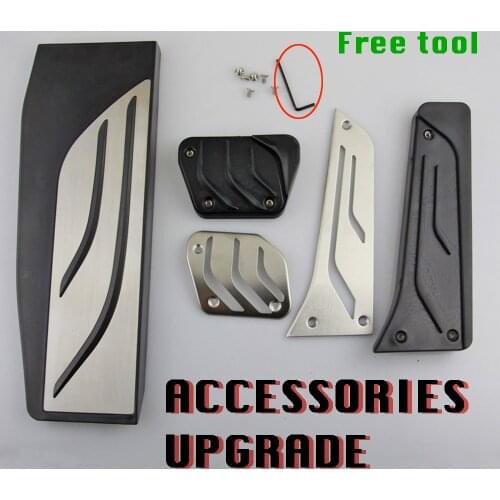 Pedals For BMW 1 2 3 4 5 6 7 Series GT X1 X3 X4 X5 X6 Z4 F20 F30 F31 F32 F10 F48 F25 F26 E70 E71 F15 F16 G30 Interior Accessorie