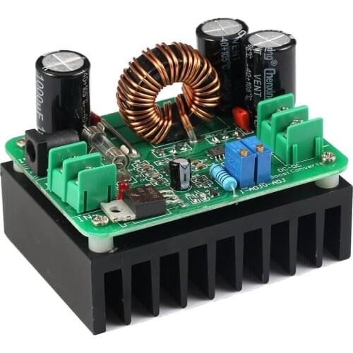 DC/DC Boost Converter 10-60V to 12-80V Step-up Voltage Regulator 600W Auto Power Supply Transformer Adjustable