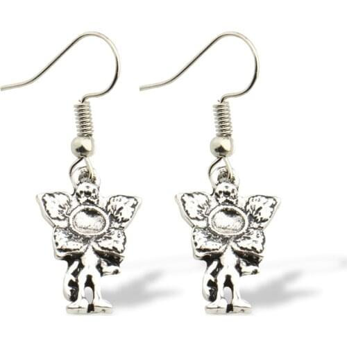 HANRESHE Stranger things Upside down Demogorgon Earrings American thriller TV series sliver Earrings for women party