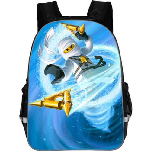 Children School Bags ninjago Game Schoolbag for Boy Backpack 3d Printing Book Bag Backpack for Teenagers enfant