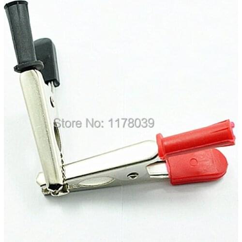 Medium # copper alligator clip,test wire clamp,Insert test Alligator clip,J16796