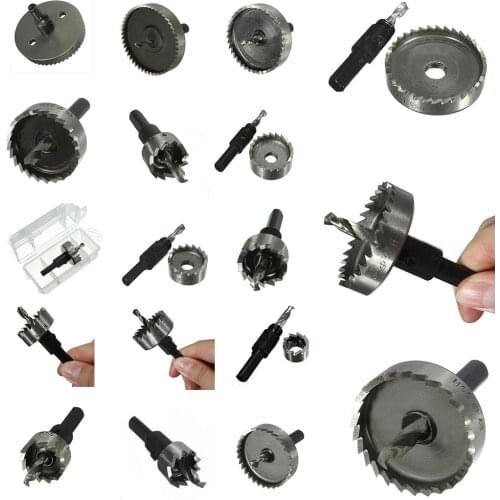 Hole Saw Tooth HSS Steel Hole Saw Drill Bit Cutter Tool for Metal Wood Alloy 40mm