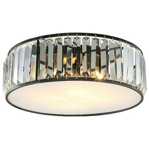 LED Modern Flush Mount Crystal Ceiling Lights Fixtures Chandelier Ceiling Lamps for Home Lighting Indoor Living Room Bedroom