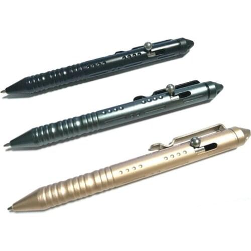 Tungsten Head Tactical Pen Self-defense Portable Pen Outdoor Sign EDC Tactical Pen With Gift Box Aluminum Alloy Camping Gear Kit