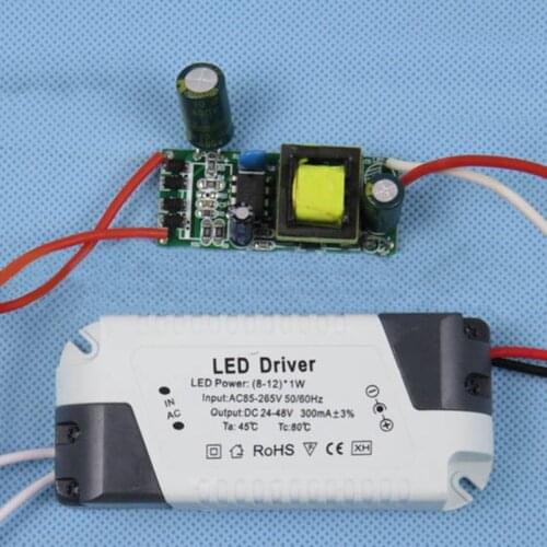 LED Driver Adapter AC 85 -265V Constant Transformer Power Supply For LED Strips