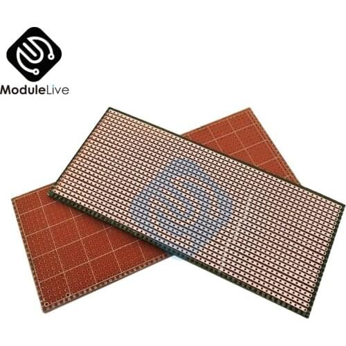 10PCS 6.5X14.5CM 2.54 MM 2.54MM Single-sided Perforated Green Oil Multi-function Universal Electric Board