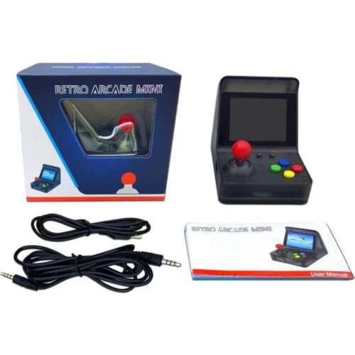 32 Bit 3.0 inch Portable Retro Video Game Console Handheld Players Built in 520 Classic Games Support Arcade Doubles Connection