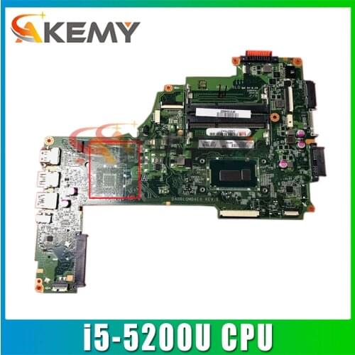 Akemy DA0BLQMB6E0 For Toshiba Satellite C55 S55 C55-C laptop motherboard Core SR23Y i5-5200U A000388580
