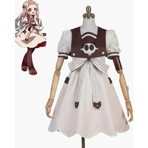 Anime Jibaku Shounen Hanako Kun Nene Yashiro Cosplay Costume Dress Uniform For Girls Women